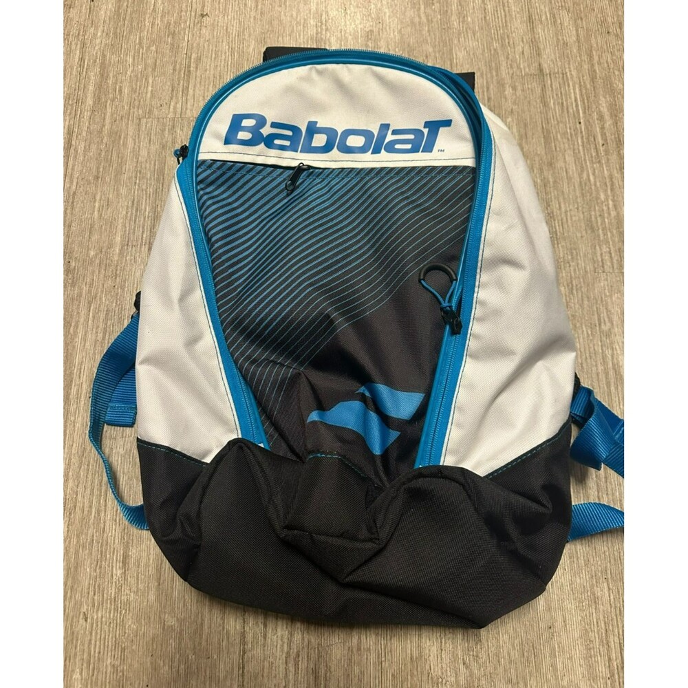 Babolat Tennis Backpack Essential Classic Club Racket White Blue